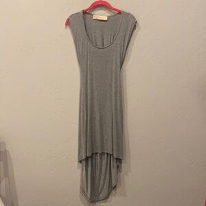 Lulus High Low Grey Dress